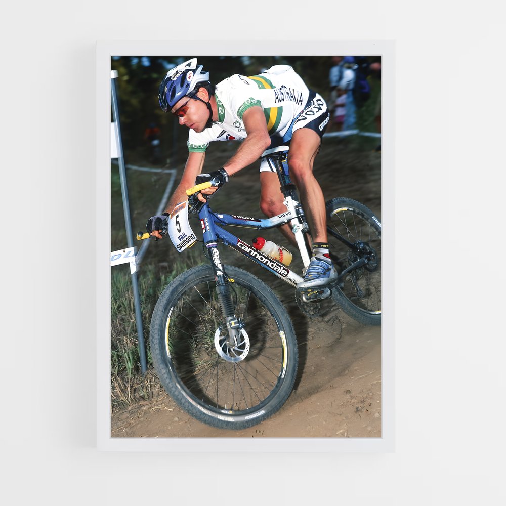 Poster Sur les Traces d'Evans – affiche Cyclisme (vue 3)